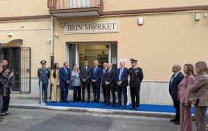 Il Ministro dell’Interno Piantedosi, ha inaugurato il nuovo market solidale