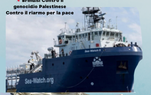 Domani in piazza a Brindisi contro il genocidio del Popolo Palestinese, contro il riarmo e per la pace