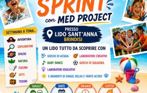 Estate Sprint con Med Project: dal 10 giugno il camp a Lido Sant’Anna per i bambini dai 6 ai 10 anni