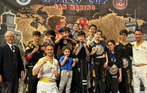 l KKB Team D’Urso di Villa Castelli sul tetto del mondo: pioggia di medaglie e titoli iridati alla World Cup di San Marino