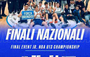 Storica annata per il settore giovanile Valtur Brindisi: la leva Under 13 raggiunge le Finali Nazionali