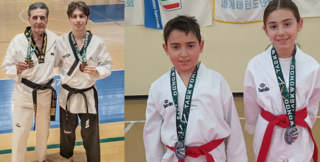 Taekwondo, pioggia di medaglie per la Pennetta Rosa ai Campionati Interregionali: oro per il maestro Cosimo Spinelli