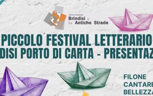 Tutto pronto all’ex Scuole Pie per la due giorni del “Piccolo Festival Letterario – Brindisi Porto di Carta”