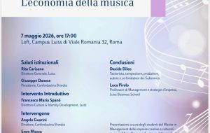 LUISS e Confindustria Brindisi insieme per l’evento “L’economia della musica”