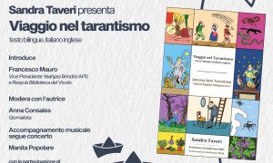 “Viaggio nel Tarantismo” di Sandra Taveri. Il 22 maggio al Santa Spazio Culturale una serata tra parole, musica e tradizione popolare