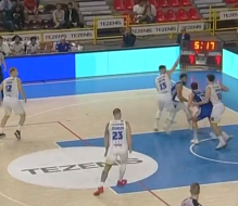 Brindisi in vantaggio per buona parte del match ma Verona vince gara uno con il canestro finale di Mcgee