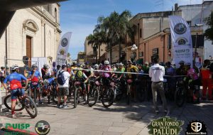 180 partecipanti a San Donaci per la 2^ Granfondo delle Paludi MTB