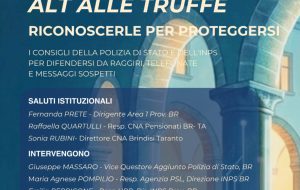 Alt alle truffe: a Brindisi un incontro CNA con Polizia di Stato e INPS per imparare a difendersi dai raggiri