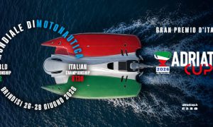 Brindisi Capitale Mondiale della Motonautica con la XIII edizione dell’Adriatic Cup – World Championship F2 e Gran Premio d’Italia GT30. Domani il via ufficiale a tre giorni di grandi emozioni nel Porto Interno
