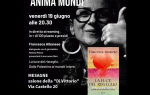 Palestina Anima Mundi: anche Mesagne tra le oltre 170 piazze “virtuali” dell’incontro con Francesca Albanese