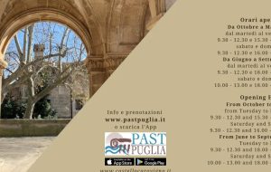 Nuovi orari di apertura per il Castello di Carovigno a partire dal mese di giugno