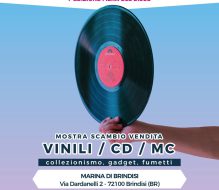 Al Marina di Brindisi arriva “La Città del Disco”: oltre 100mila vinili in mostra tra musica e collezionismo