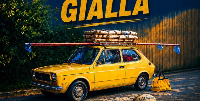 “Quella 127 gialla”: in un libro oltre 40 anni di fango, passione e storia del rugby a Brindisi