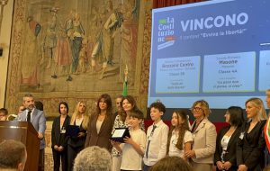 L’I.C. Bozzano-Centro protagonista a Montecitorio: premiate la 5ªB e la 5ªA nei concorsi della Fondazione Articolo 49