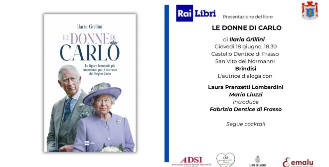 Ilaria Grillini presenta il libro “Le donne di Carlo” al Castello di San Vito