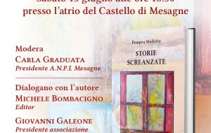 Pompeo Molfetta presenta a Mesagne il nuovo libro. Di Marco Greco