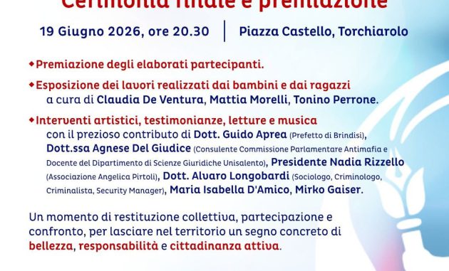 Premio di Poesia “Angelica Pirtoli”: il 19 giugno a Torchiarolo la cerimonia finale
