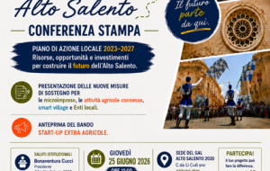 Gal Alto Salento: domani la presentazione del Piano di Azione Locale 2023-2027