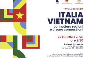 Brindisi guarda al Vietnam: a Palazzo Nervegna una giornata dedicata a economia, nautica e relazioni internazionali