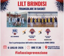 A Mesagne il Primo Trofeo LILT Brindisi: il basket scende in campo per la prevenzione oncologica