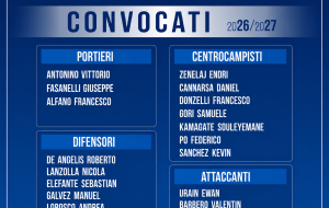 Brindisi FC, al via il ritiro a Viggiano: arrivano Carretta e Galvez. Ecco tutti i convocati
