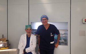 Intervento record a Ginecologia del Perrino: asportata massa ovarica di oltre 13 chilogrammi