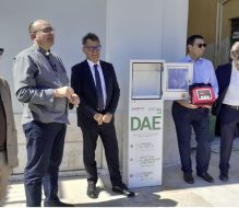 Il Torneo dei Rioni continua a sostenere “Brindisi Città Cardioprotetta”: inaugurato il settimo defibrillatore pubblico