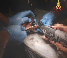 Francavilla Fontana, Vigili del Fuoco in ospedale per rimuovere un anello bloccato al dito di un paziente