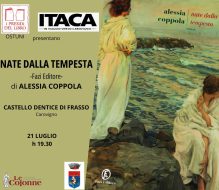 Martedì 21 luglio al Castello Dentice di Frasso la presentazione di “Nate dalla tempesta” di Alessia Coppola