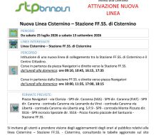 Nuovo collegamento bus STP dal centro di Cisternino alla stazione ferroviaria
