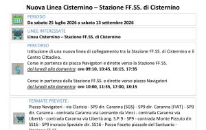 Nuovo collegamento bus STP dal centro di Cisternino alla stazione ferroviaria