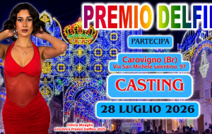 Premio Delfino 2026: a Carovigno la 25ª edizione celebra talento, moda, spettacolo e impegno sociale