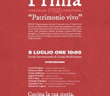 PRIMA — Ceglie Messapica si prepara al Ceglie Food Festival con un forum dedicato a chi la cucina la fa ogni giorno