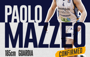 Paolo Mazzeo vestirà ancora la maglia della Dinamo Brindisi