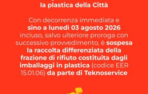 Emergenza plastica a Brindisi, il sindaco sospende il conferimento fino al 3 agosto