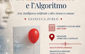A Mesagne la presentazione de “Il Palloncino Rosso e l’Algoritmo” di Gianluca Zurlo