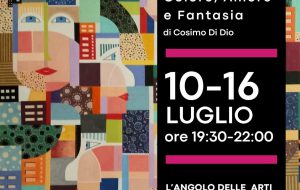 San Vito dei Normanni: oggi inaugura la mostra “Colore, Amore e Fantasia” di Cosimo Di Dio