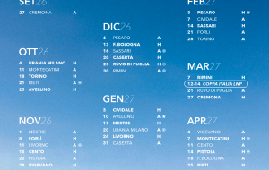 Diramato il calendario di Serie A2: tutte le partite della Valtur Brindisi