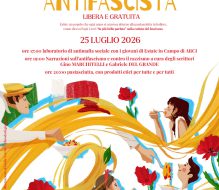 Sabato 25 luglio torna la Pastasciutta Antifascista