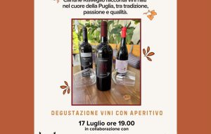 “Il Vino lungo l’Appia”, venerdì 17 luglio appuntamento all’Ostello della Gioventù con Cantine Risveglio