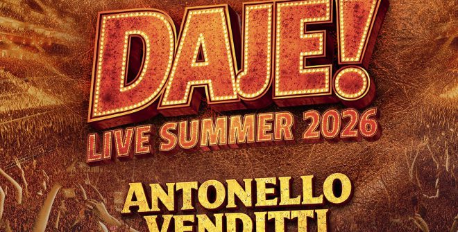 Domenica 30 agosto il “Daje! Live Summer 2026” di Venditti approda all’Arena Bianca