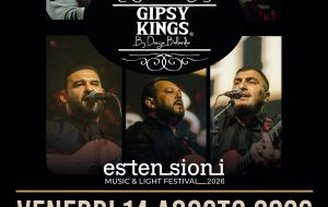 Venerdì 14 agosto a Ceglie Messapica Gipsy Kings by Diego Baliardo per «Estensioni Music & Light Festival»