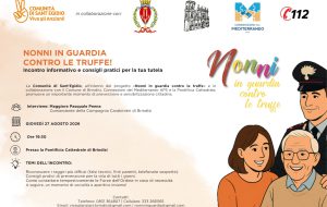 Brindisi, sicurezza e prevenzione: un incontro per proteggere gli anziani dalle truffe
