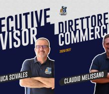 Dinamo Basket Brindisi, nuovi ingressi nella struttura dirigenziale: Scivales Executive Advisor, Melissano Direttore Commerciale