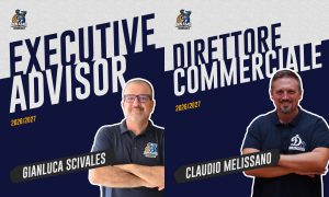 Dinamo Basket Brindisi, nuovi ingressi nella struttura dirigenziale: Scivales Executive Advisor, Melissano Direttore Commerciale