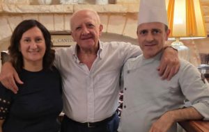 Passeggiata e cena per Vincenzo De Luca a Cisternino