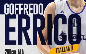 La Dinamo punta sul futuro: Goffredo Errico è biancazzurro