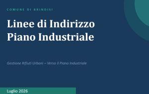 Rifiuti, il Comune di Brindisi prepara l’appalto di 300 milioni: qui il download delle linee di indirizzo approvate dalla Giunta