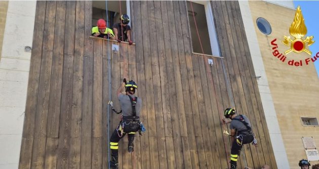Brindisi, al Centro di Formazione dei Vigili del Fuoco il Corso Nazionale SAF Basico per gli allievi del 103° corso