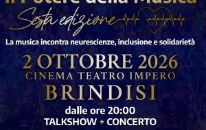 Brindisi, la musica come strumento di inclusione: al Teatro Impero il concerto benefico “Il Potere della Musica”